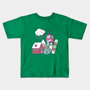 Winter love Kids T-Shirt